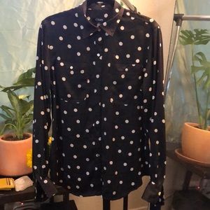 Chaps Lg Polka Dot New